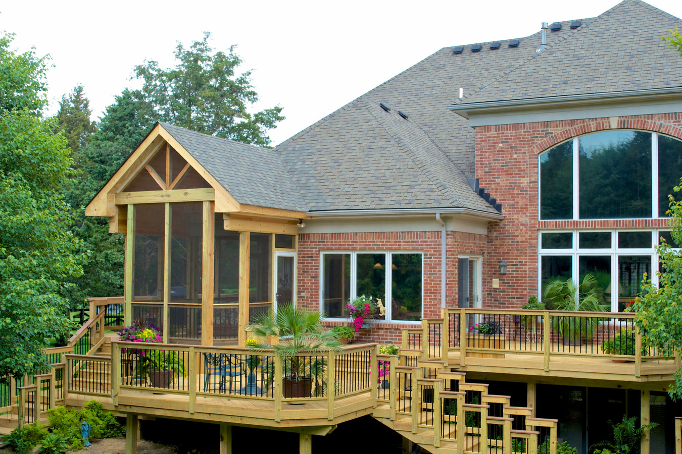 Deck-to-sunroom conversion in Kendall, FL