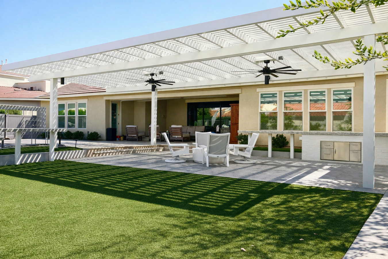 Patio cover installation in Kendall, FL